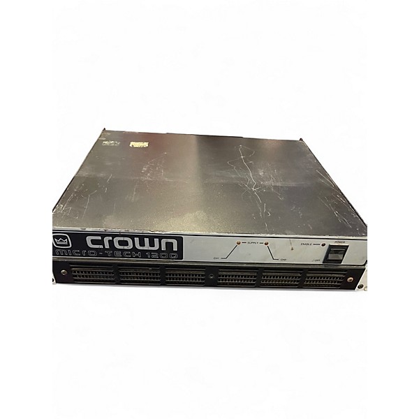 Used Crown MICRO-TECH 1200 Power Amp