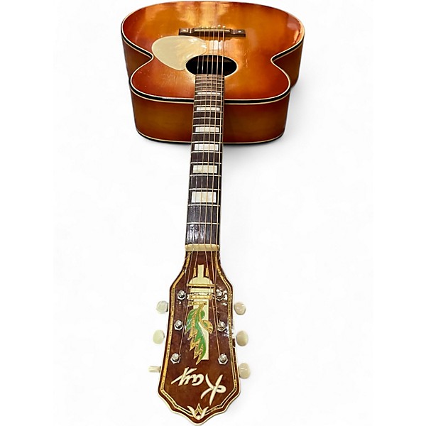 Used Kay 1950 K24 JUMBO Sunburst Acoustic Guitar