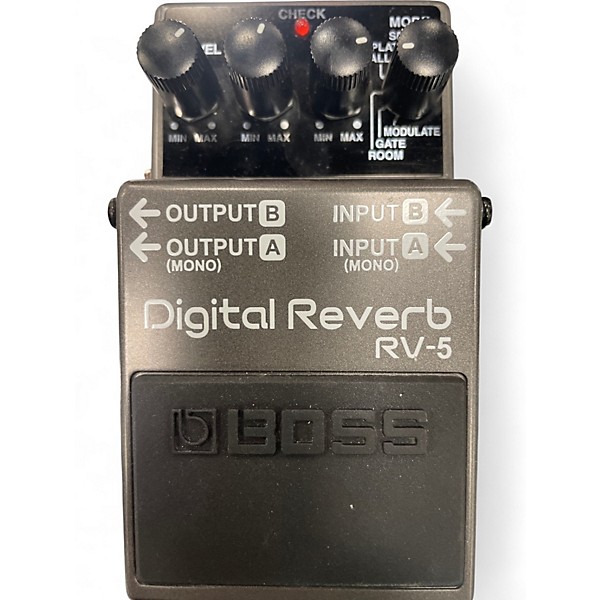 Used BOSS RV5 Digital Reverb Effect Pedal