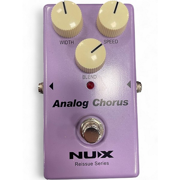 Used NUX ANALOG CHORUS Effect Pedal