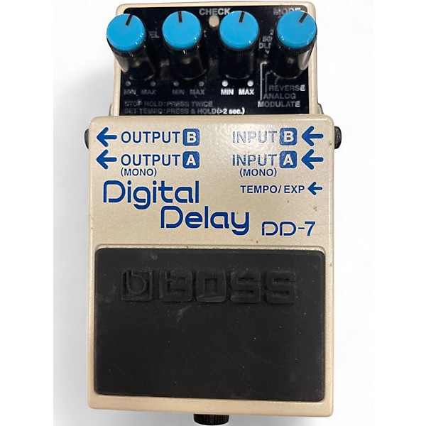 Used BOSS DD7 Digital Delay Effect Pedal