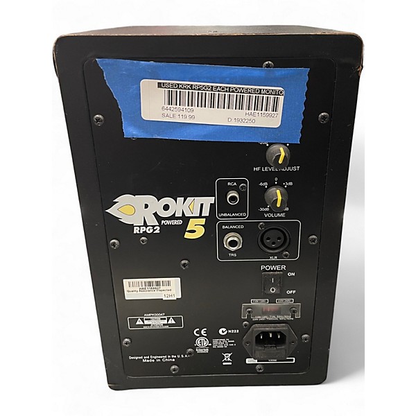 Used KRK RP5G2 Each Powered Monitor