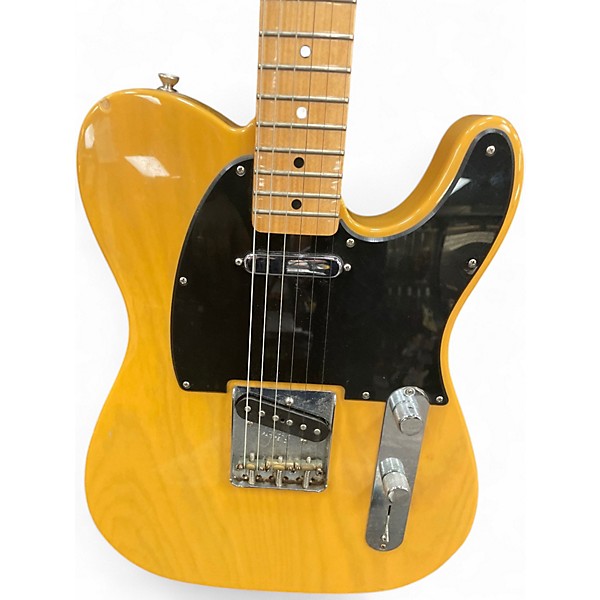 Used Fender Player Telecaster Butterscotch Solid Body Electric Guitar