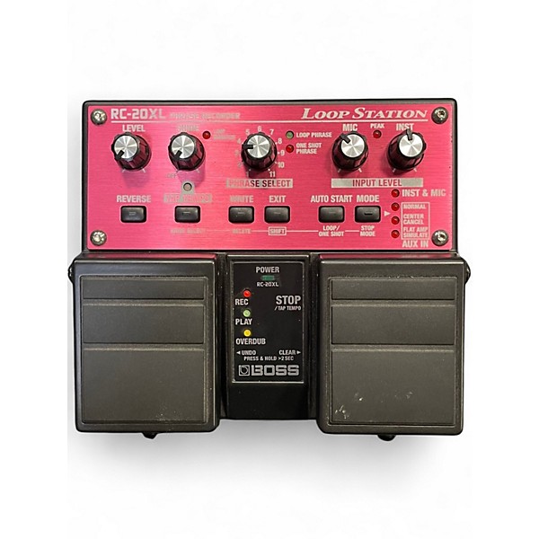 Used BOSS RC20XL Loop Station XL Twin Pedal