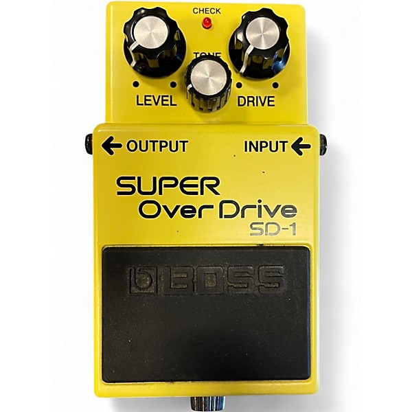 Used BOSS SD1 Super Overdrive Effect Pedal