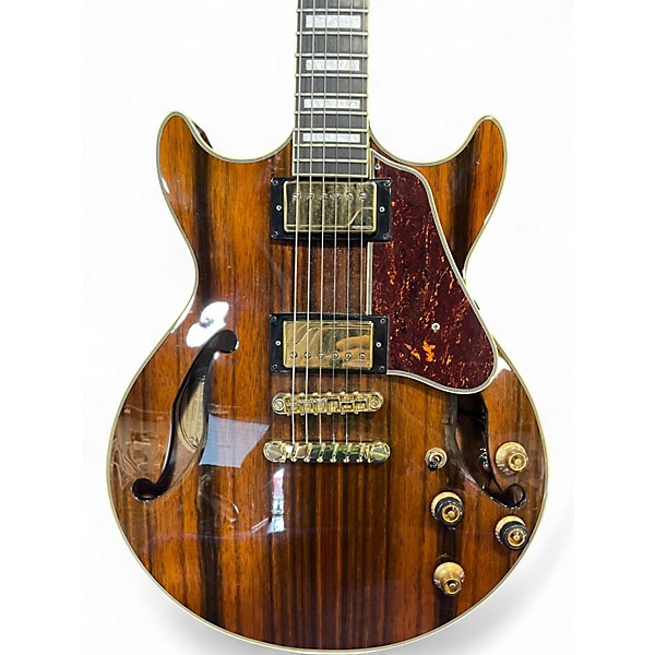Used Ibanez AM93ME-NT Mahogany Hollow Body Electric Guitar