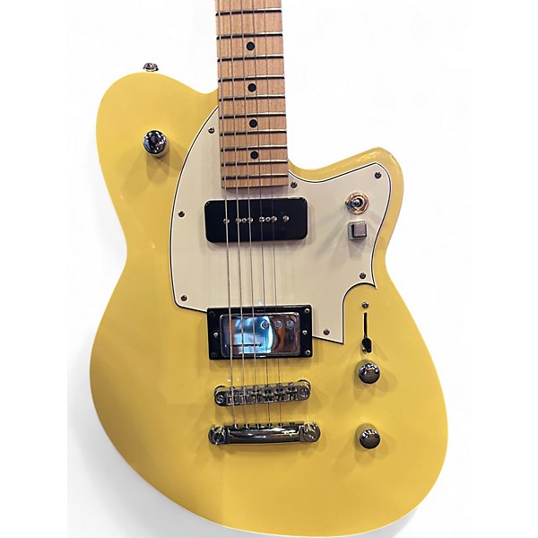 Used 2024 Reverend Chris freeman signature  Powder yellow Solid Body Electric Guitar