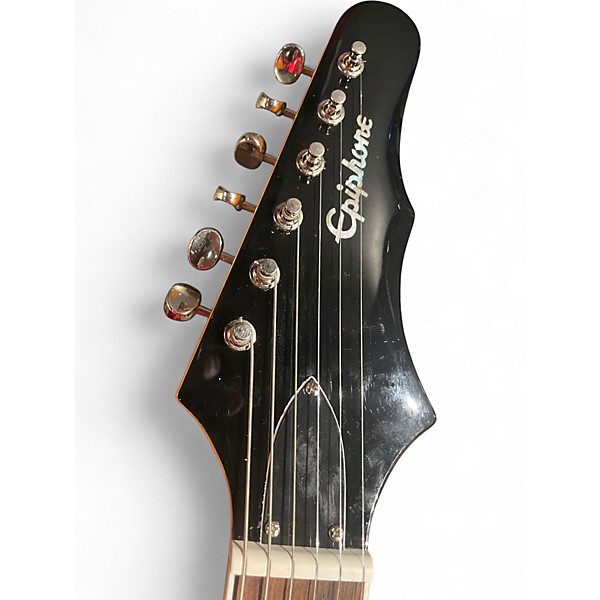 Used Epiphone 150TH ANNIVERSARY CREST WOOD CUSTOM California Coral Solid Body Electric Guitar