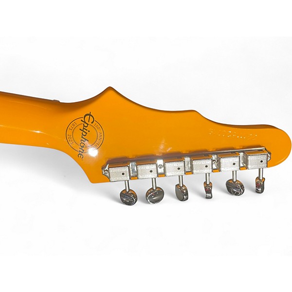 Used Epiphone 150TH ANNIVERSARY CREST WOOD CUSTOM California Coral Solid Body Electric Guitar