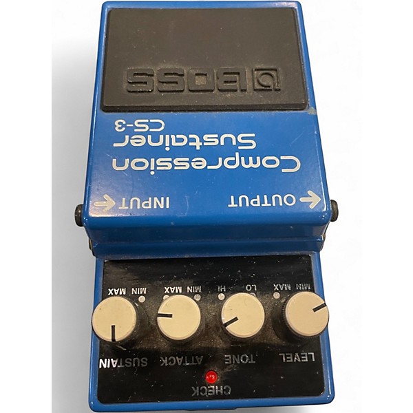 Used BOSS CS3 Compressor Sustainer Effect Pedal
