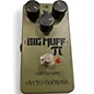 Used Electro-Harmonix Green Russian Big Muff Pi Fuzz Effect Pedal thumbnail