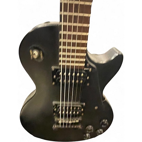 Used Epiphone Gothic Les Paul Studio Black Solid Body Electric Guitar