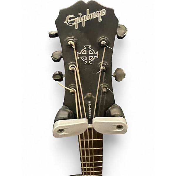 Used Epiphone Gothic Les Paul Studio Black Solid Body Electric Guitar