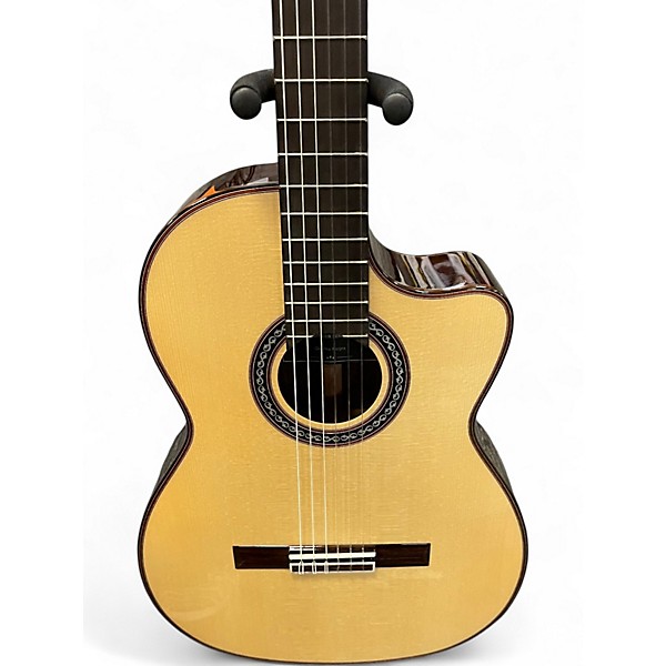 Used Cordoba GK PRO NEGRA LUTHIER SERIES NATURAL Classical Acoustic Electric Guitar