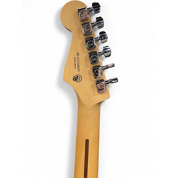 Used Fender Player Stratocaster HSS Silver Solid Body Electric Guitar