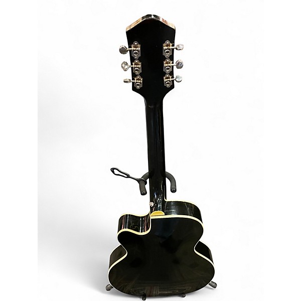 Vintage 1955 Silvertone Espanada  Black Hollow Body Electric Guitar