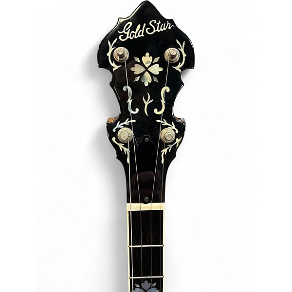 Used Gold Star GF100FE Flying Eagle Natural Banjo