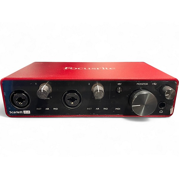 Used Focusrite Scarlett 4i4 Gen 3 Audio Interface