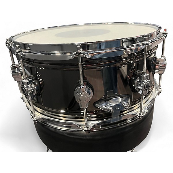 Used DW 14X6.5 Design Series Snare Black Nickel Drum