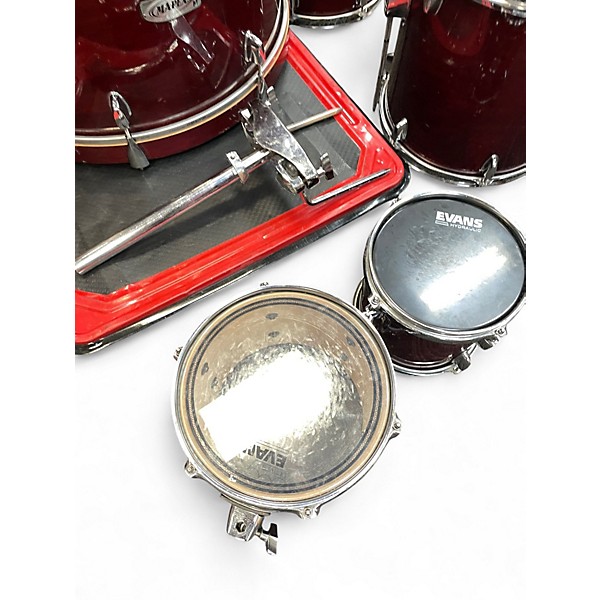 Used Mapex 5 Piece M SERIES 5 PIECE KIT Dakota Red Drum Kit
