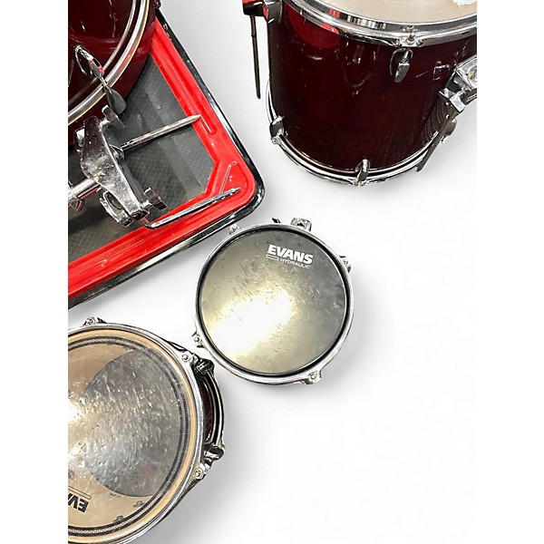 Used Mapex 5 Piece M SERIES 5 PIECE KIT Dakota Red Drum Kit