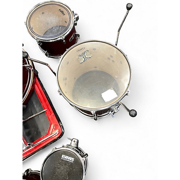 Used Mapex 5 Piece M SERIES 5 PIECE KIT Dakota Red Drum Kit