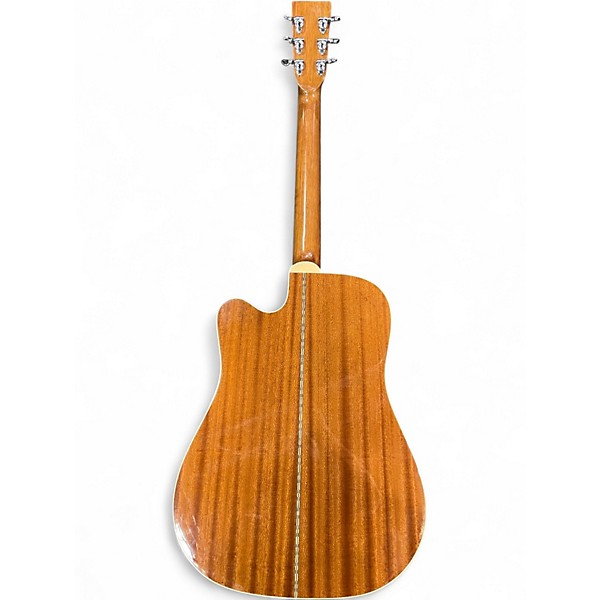 Used Zager ZAD-50CE Natural Acoustic Guitar