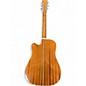 Used Zager ZAD-50CE Natural Acoustic Guitar