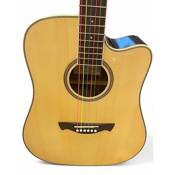 Used Tagima WS20 Natural Acoustic Electric Guitar