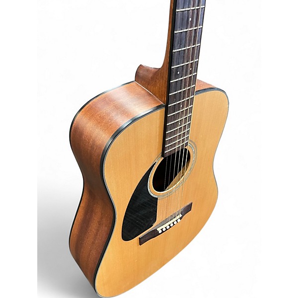 Used 2013 Fender CD100 Left Handed Natural Acoustic Guitar