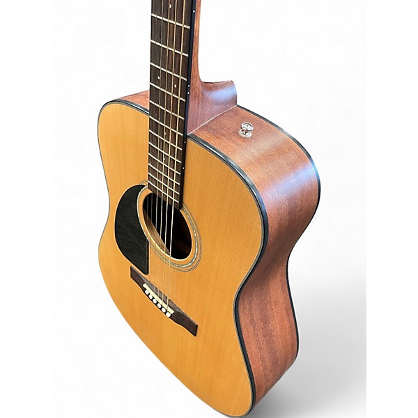 Used 2013 Fender CD100 Left Handed Natural Acoustic Guitar