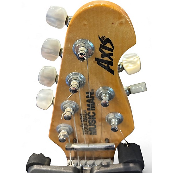 Used Ernie Ball Music Man Axis Black Cherry Burst Solid Body Electric Guitar