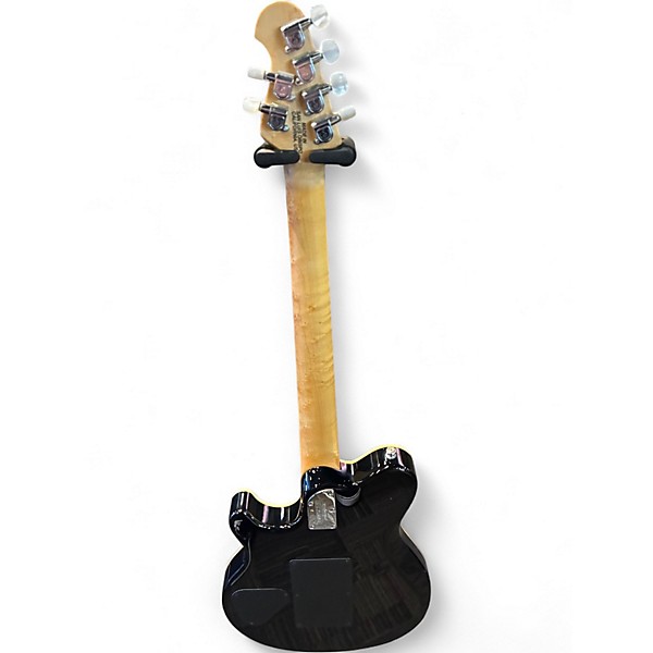 Used Ernie Ball Music Man Axis Black Cherry Burst Solid Body Electric Guitar