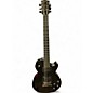 Used Gibson Les Paul Gothic Morte Flat Black Solid Body Electric Guitar thumbnail