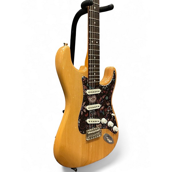 Used Squier CLASSIC VIBE 70'S STRAT Natural Solid Body Electric Guitar