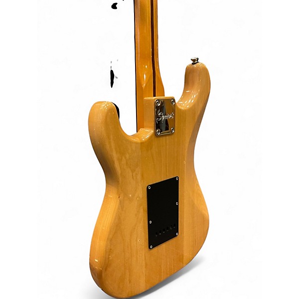 Used Squier CLASSIC VIBE 70'S STRAT Natural Solid Body Electric Guitar