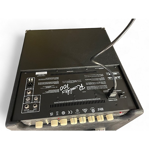 Used Fender Rumble 100 1x15 100W Bass Combo Amp