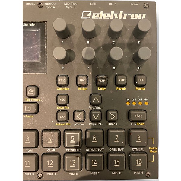 Used Elektron DIGITAKT Drum Machine