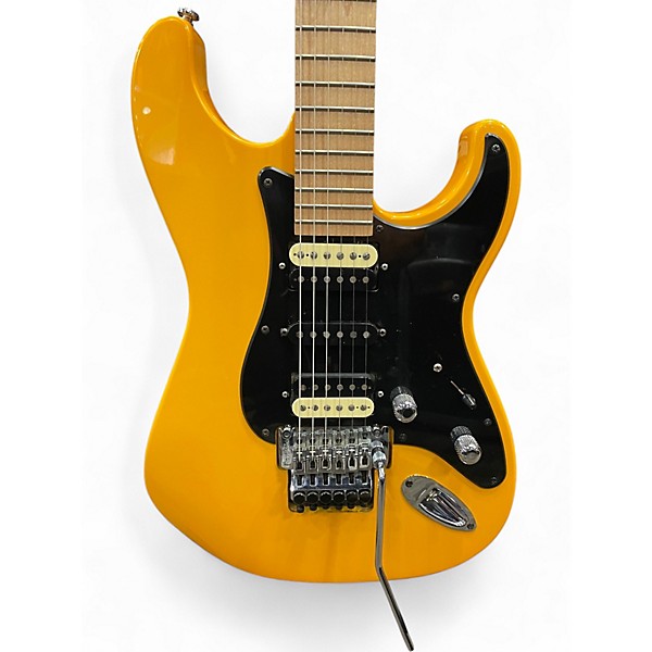 Used Grover Jackson GJ2 Metallic Orange Solid Body Electric Guitar