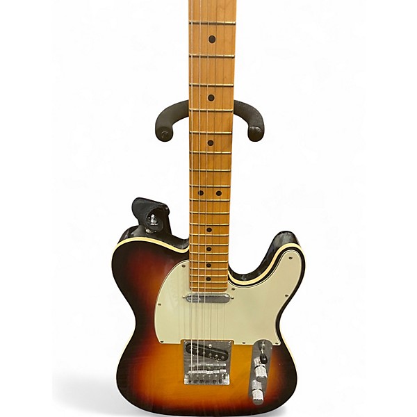 Used Fender American Ultra Telecaster 3 Tone Sunburst Solid Body Electric Guitar