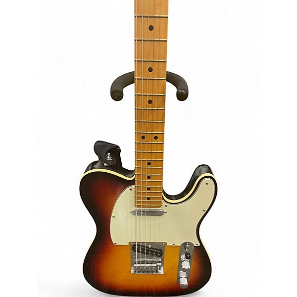 Used Fender American Ultra Telecaster 3 Tone Sunburst Solid Body Electric Guitar