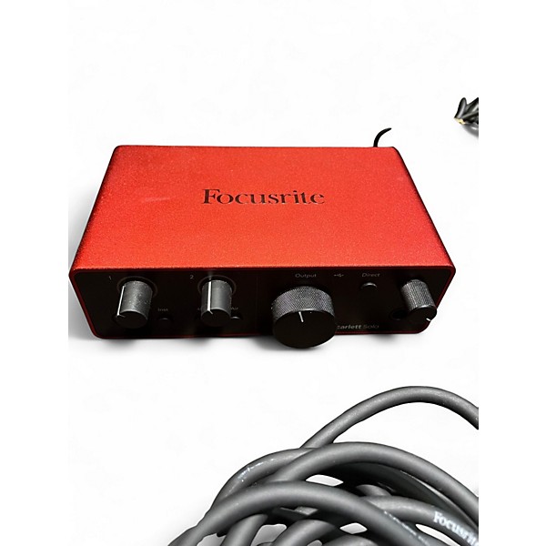 Used Focusrite SCARLETT SOLO BUNDLE