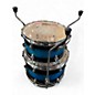 Used TAMA 3 Piece NEO-MOD MAPLE TURQUOISE TO BLACK Drum Kit