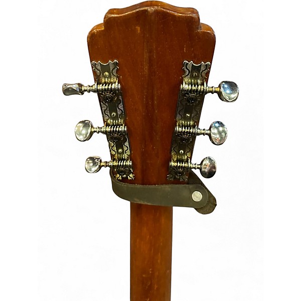 Vintage 1970s Giannini GS380 Natural Acoustic Guitar