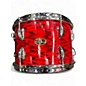 Vintage 1960s Slingerland 3 Piece SLINGERLAND RED TIGER Drum Kit