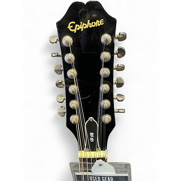 Used Epiphone DR-212 Natural 12 String Acoustic Guitar