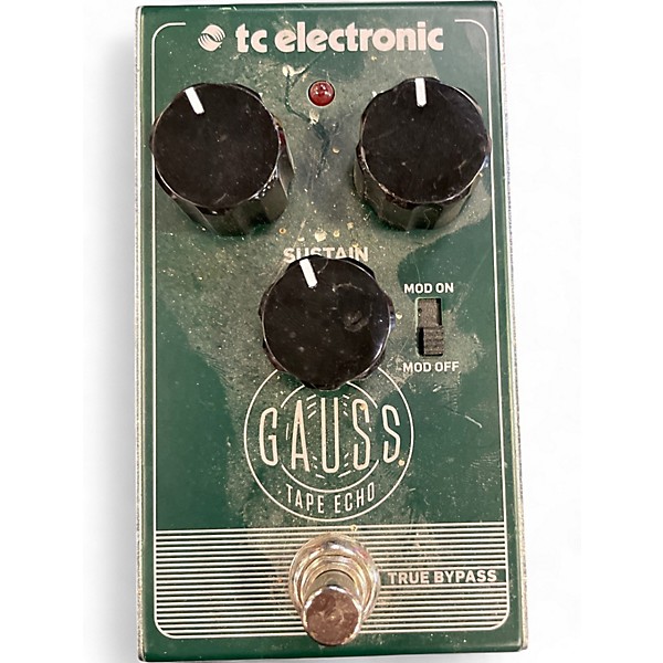Used TC Electronic Gauss Echo Effect Pedal