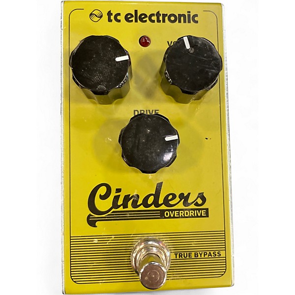 Used TC Electronic Cinders Overdrive Effect Pedal