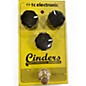 Used TC Electronic Cinders Overdrive Effect Pedal thumbnail