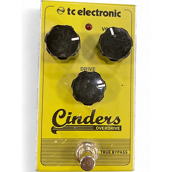 Used TC Electronic Cinders Overdrive Effect Pedal